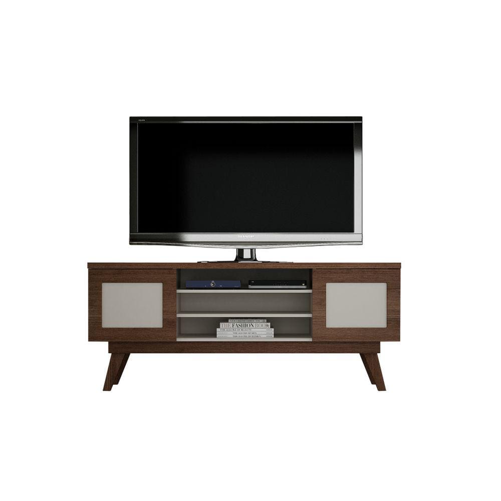 Rack e painel Detroid Chocolate