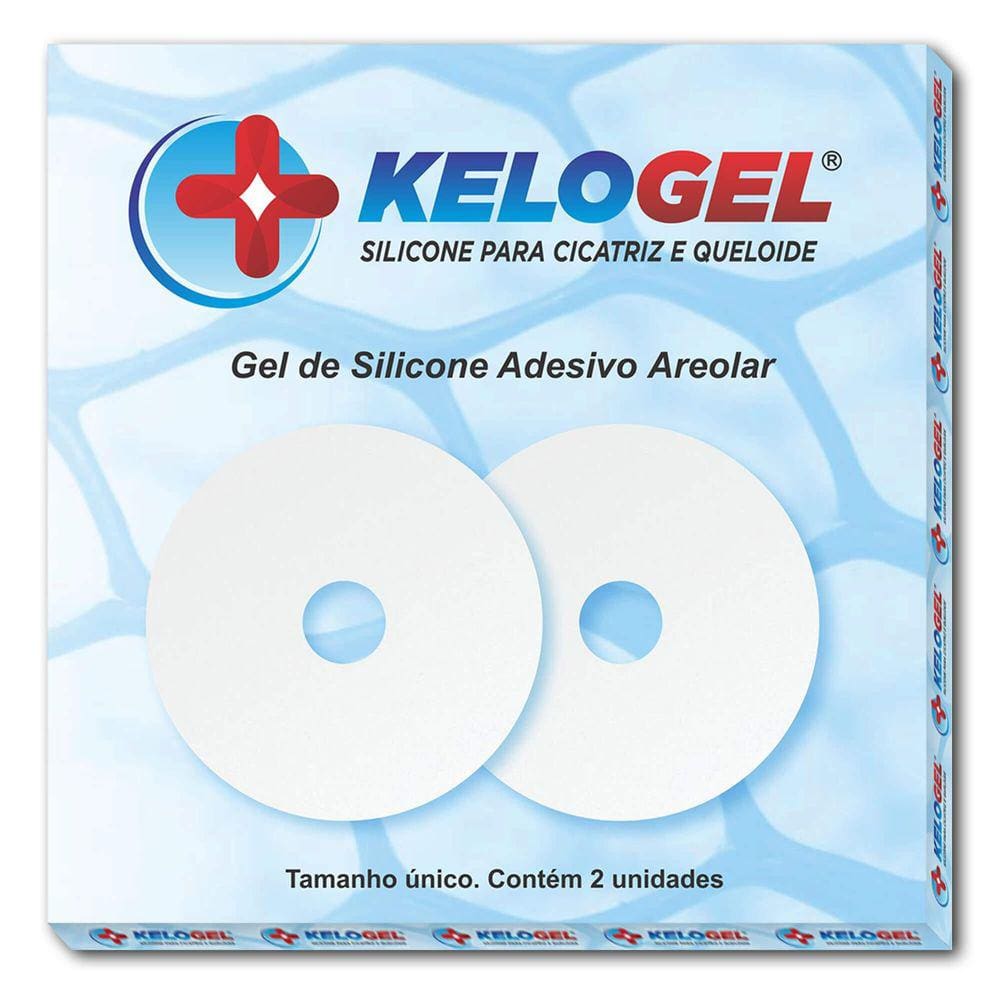 Kit 15 - 1 Par Areolar + 1 Fita 70Cm + 2 Órteses Kelogel