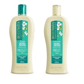 Bio Extratus Cachos e Crespos (Kit Shampoo + Condicionador 500ml)