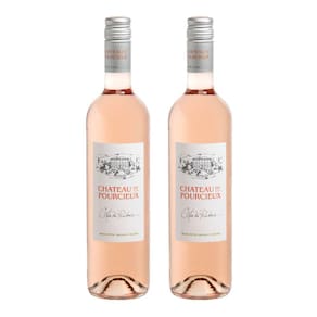 Kit 2 Vinhos Château de Pourcieux Provence Rosé França 750ml