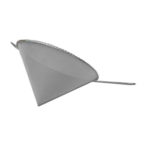 Coador E Funil C/ Cabo P/ Óleo Inox 21x30cm Cônico Cone