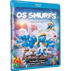 Blu-Ray - Os Smurfs E A Vila Perdida