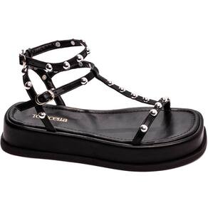 Sandália Feminina Plataforma  Preto Torricella