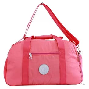 Bolsa de Viagem Rosa Sacola de Academia Mala Rebecca Bonbon