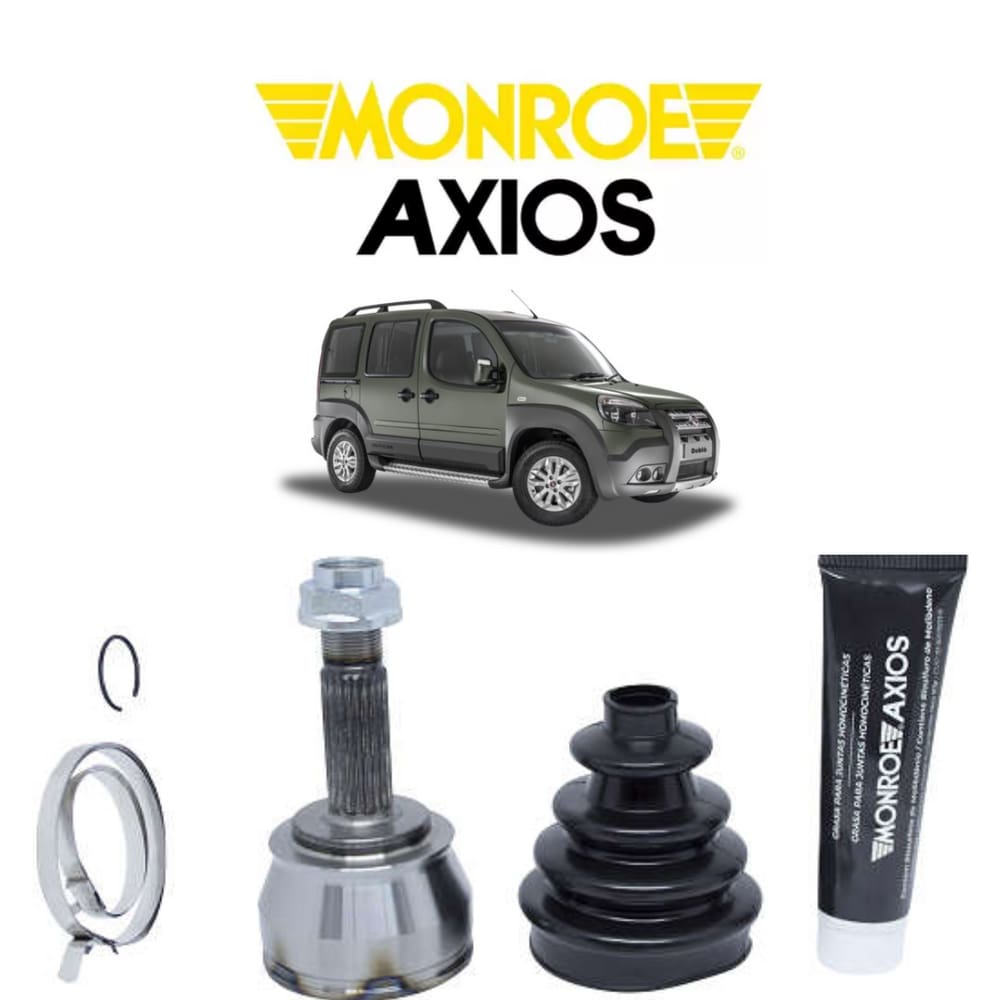 Homocinética Fixa Axios Fiat Doblo 2005 1.3 Fire