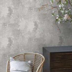 Papel De Parede Concreto Cinza Wl1201 - 10m X 0.53m