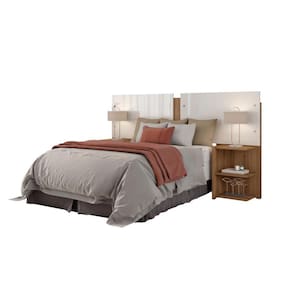 Cabeceira Cama com Regulagem Solteiro Casal Queen King Com Mesa de Apoio