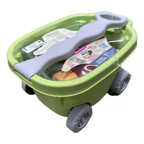 Carrinho De Praia Infantil Piscina - Kit Conjunto 13 Peças