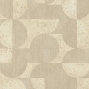 Papel De Parede Concrete Geométrico Cinza - 10m X 0.53m