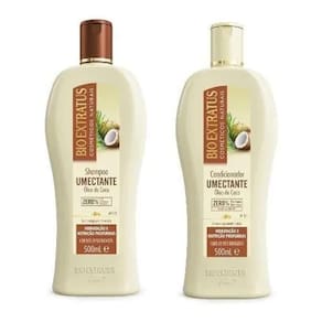 Shampoo e Condicionador:Umectante Óleo de Coco Bio Extratus 500 ml