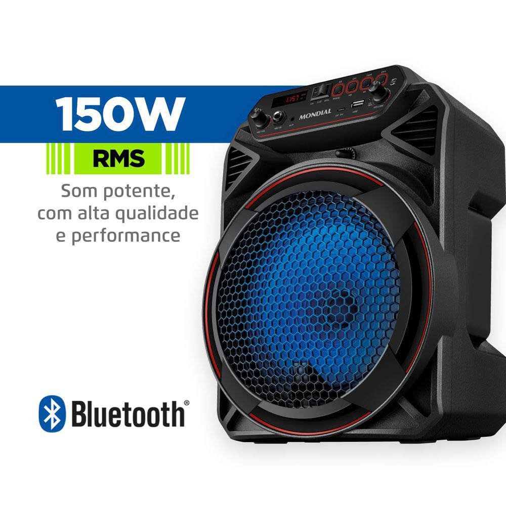 Caixa Amplificada Mondial CM-150