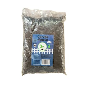 Carvão Vegetal Triturado Para Plantas E Orquideas 1kg