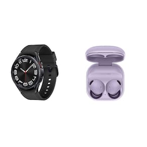 Galaxy Watch6 Classic LTE 43mm Grafite + Galaxy Buds2 Pro Violeta Kit