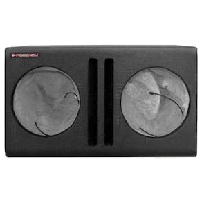Caixa 2 Subwoofer 10" Polegadas Regency Duto Reto