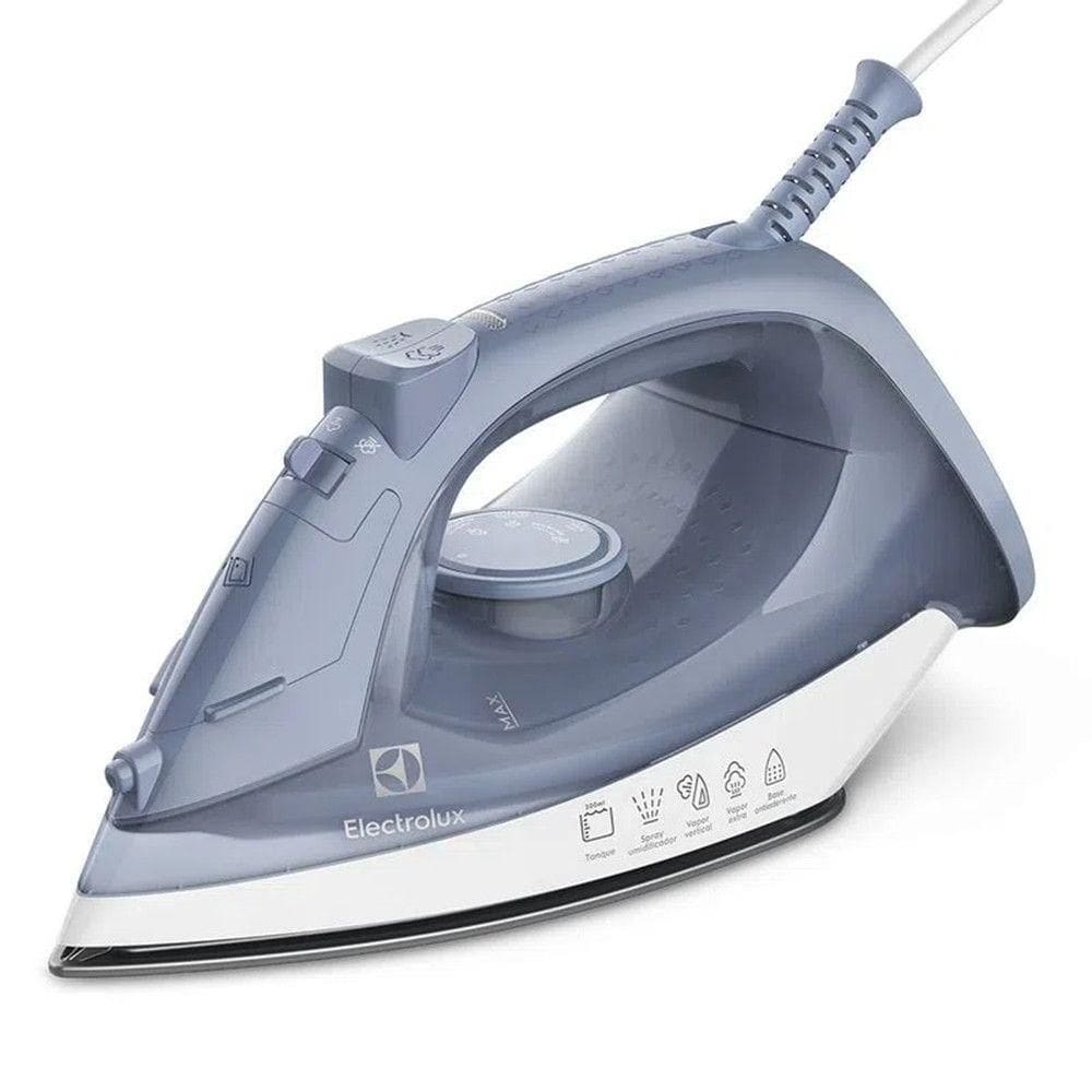 Ferro De Passar Electrolux Efficient A Vapor Esi10 Denim Blue 220v