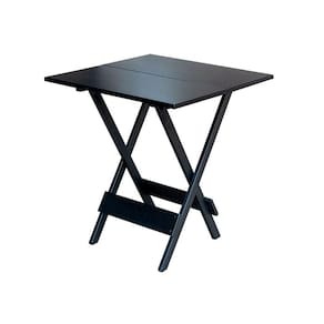 Mesa para Pizzaria Dobravel de Madeira 90x90 - Preto