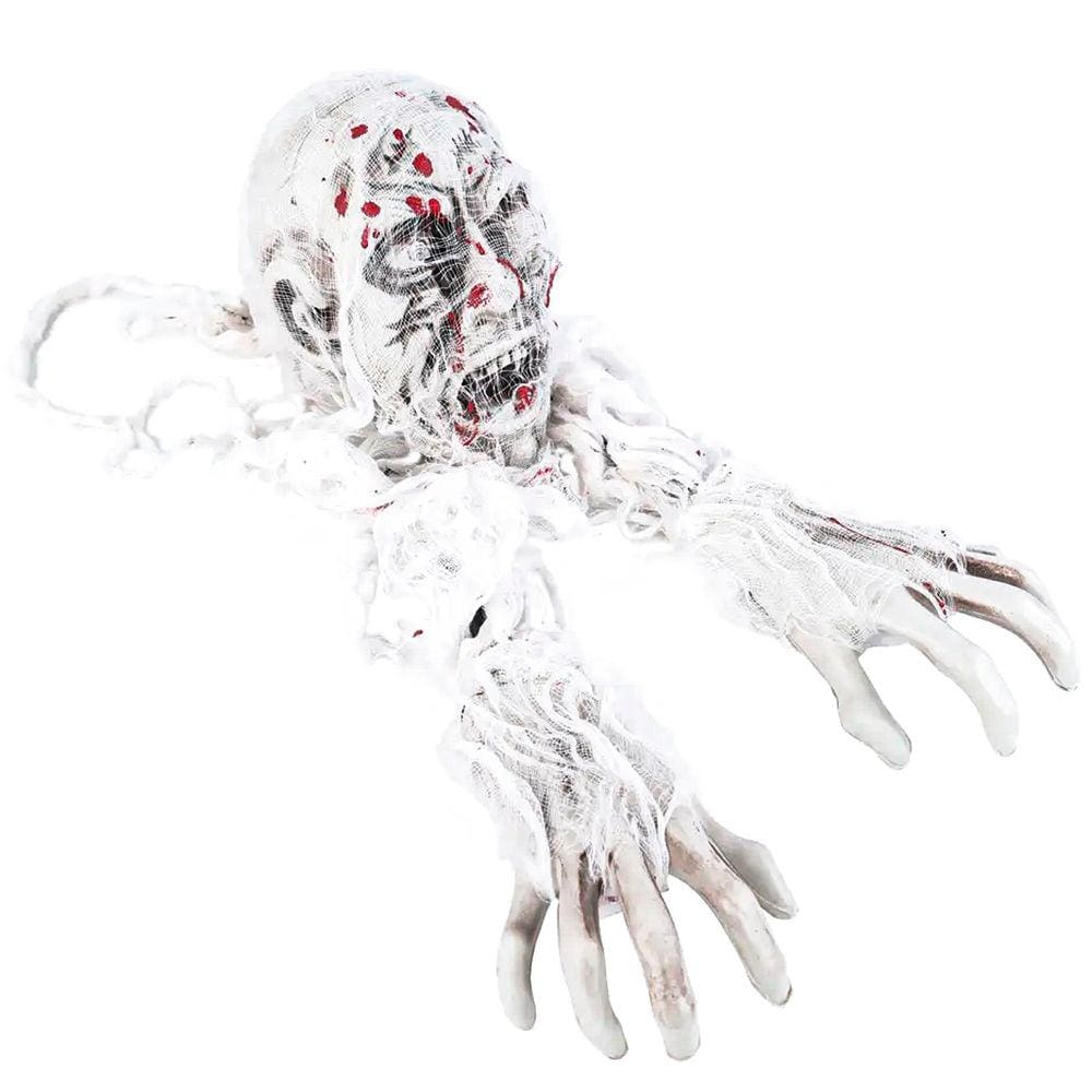 Decoração Halloween para Jardim Zumbi com Som e Luz