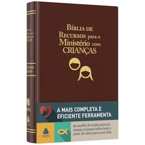 Biblia de Recursos P. Min. Com Crian. - Marrom