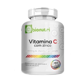 Vitamina C 60 Caps 500 Mg - Bionutri