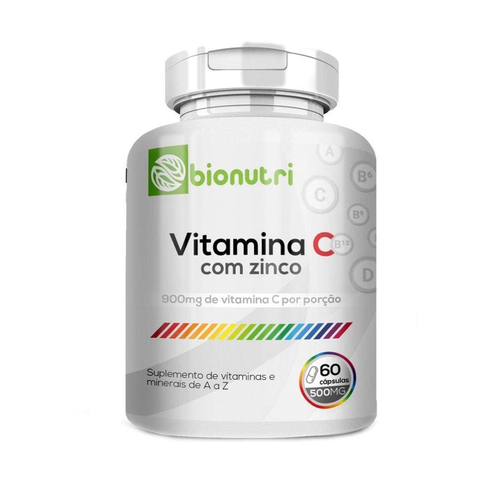 Vitamina C 60 Caps 500 Mg - Bionutri