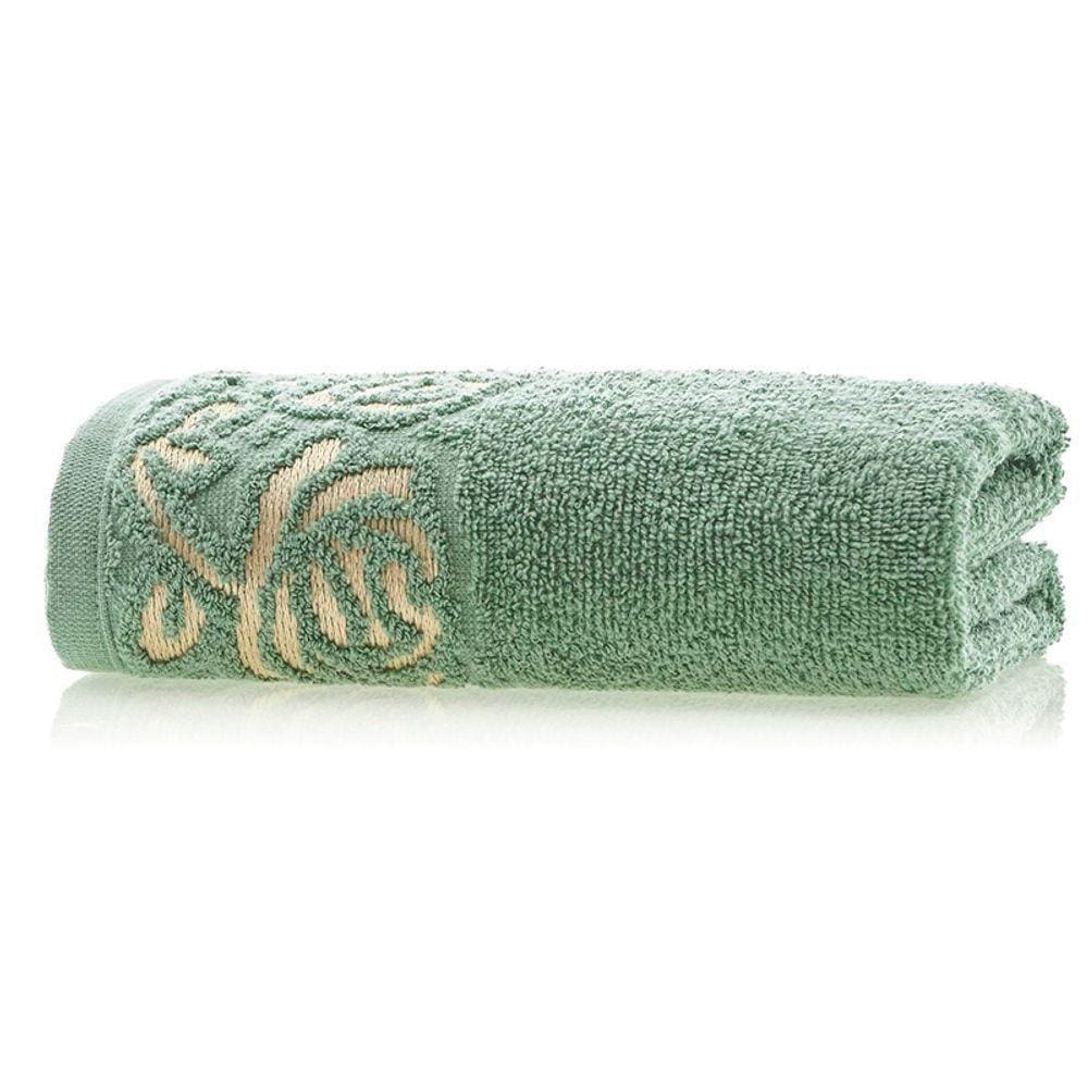 Toalha De Rosto Lmpeter Guadalupe 48Cm X 80Cm Verde Moss