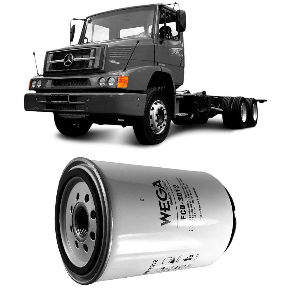 Filtro Combustível Mercedes Benz Accelo OM612 Atego OM904