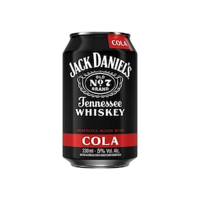 Bebida Alcoólica Whiskey Jack Daniel`s Nº7 Cola Lata 330ml