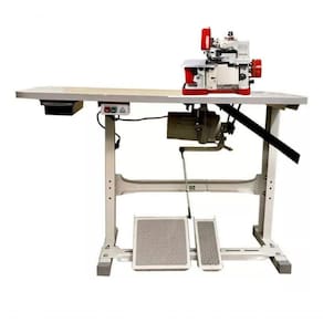 Overlock Sun Semi Red + Motor Grande + Mesa Bivolt
