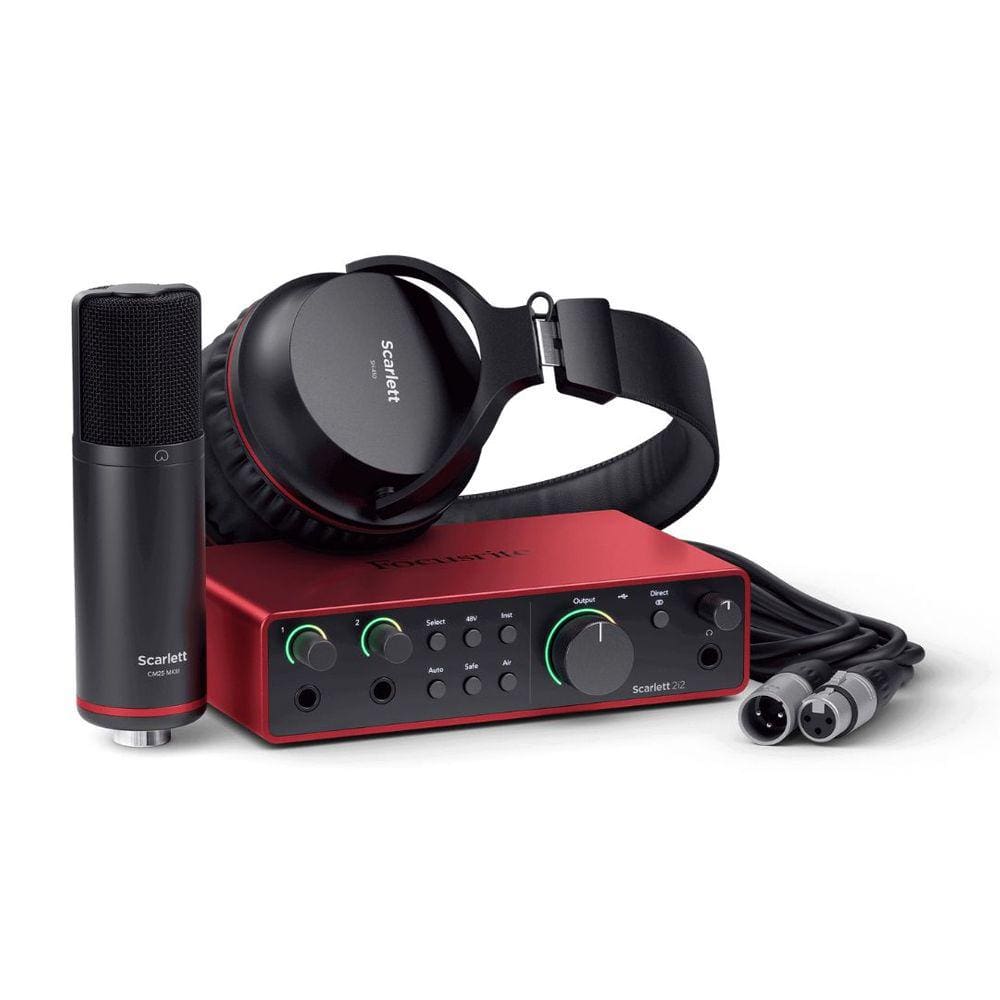 Microfone scarlett | Black Friday Pontofrio