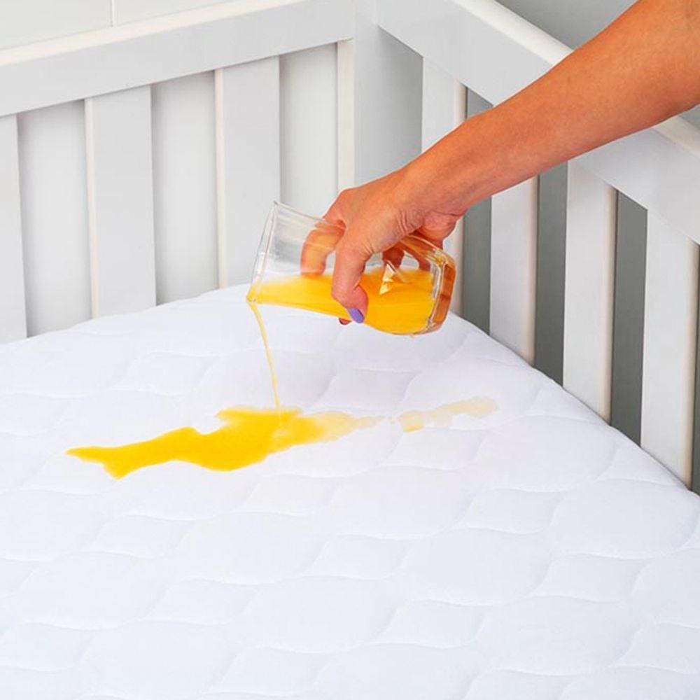 Protetor Colchão Baby Impermeável 60Cmx1,30X10Cm Branco