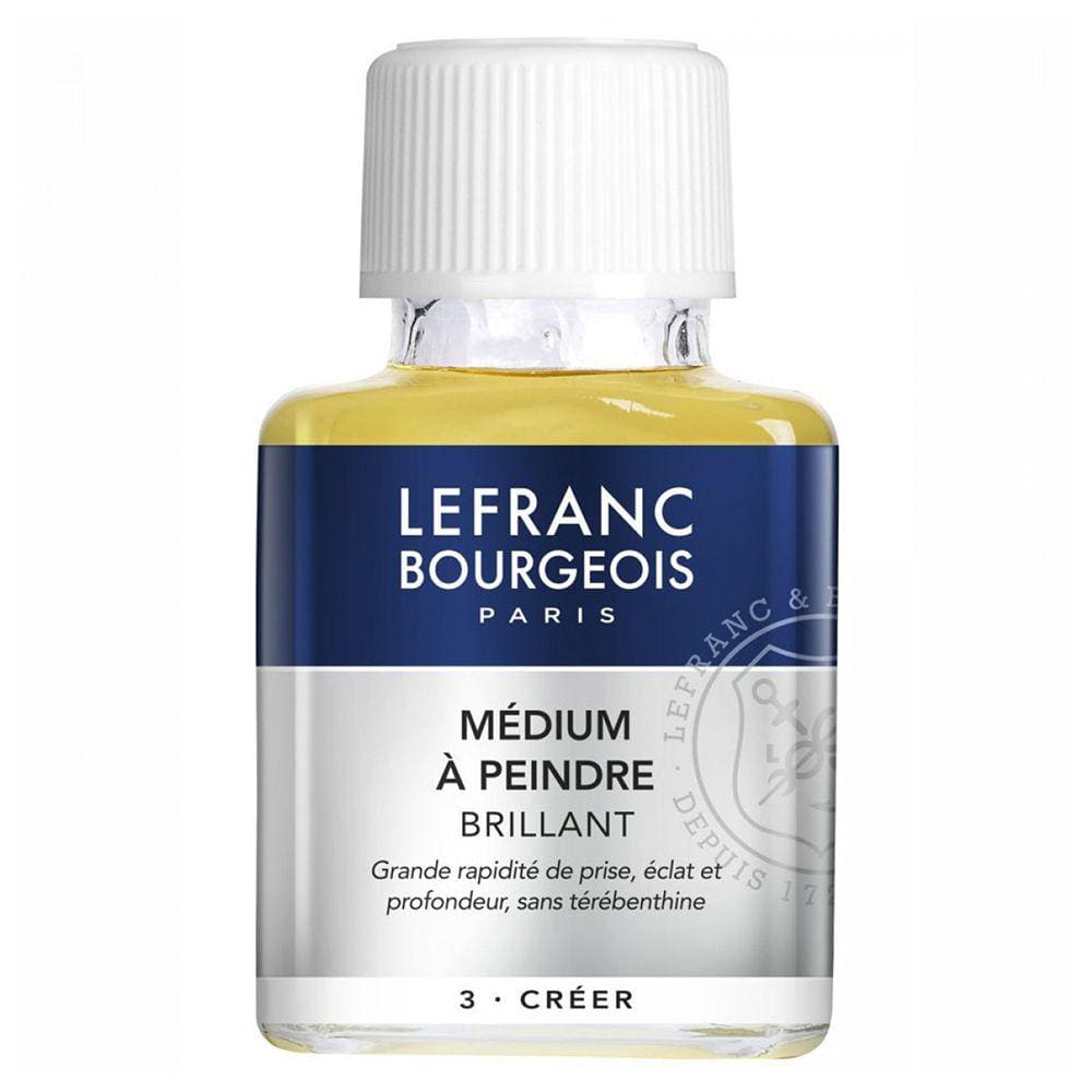 Médium Para Pintura Óleo Brilhante 75 ml Lefranc Bourgeois 300026