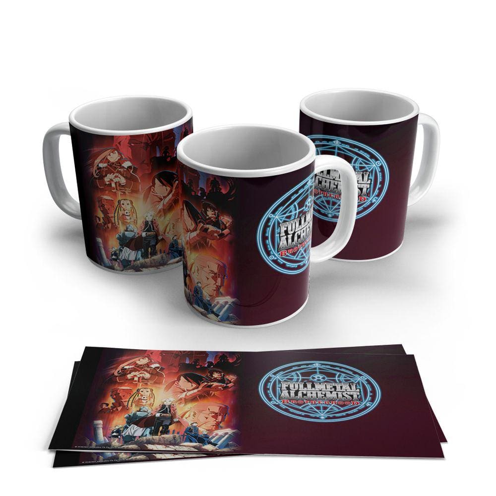 Caneca Fullmetal Alchemist Modelo 06