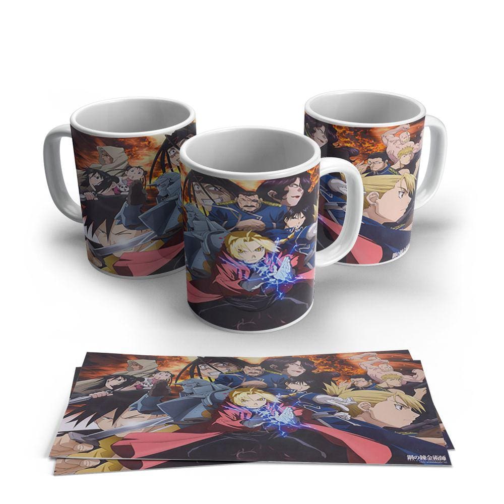 Caneca Fullmetal Alchemist Modelo 10