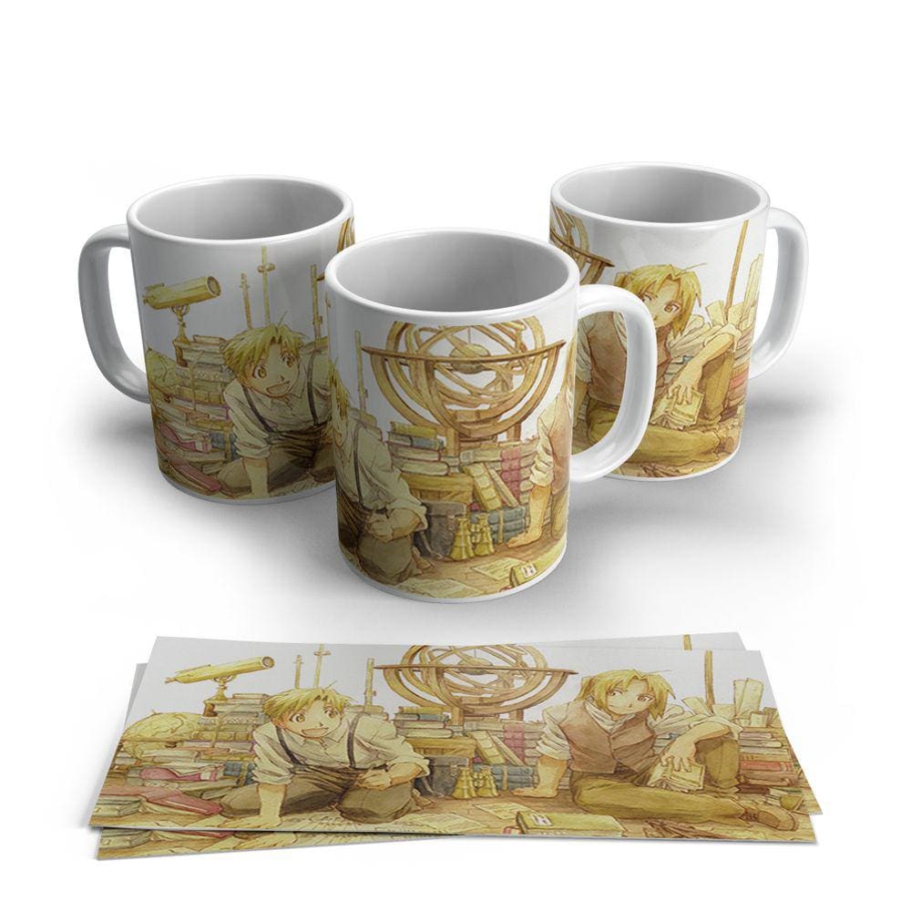 Caneca Fullmetal Alchemist Modelo 09