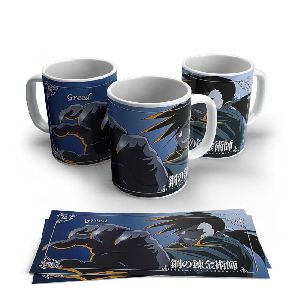 Caneca Fullmetal Alchemist Modelo 15