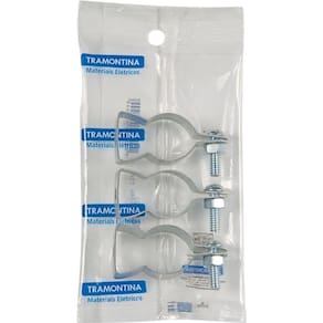 Abraçadeira Tipo D 3/4" - Embalagem Com 3 Unidades Tramontina