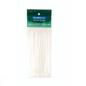 Abraçadeira De Nylon 295x4,6 Mm Tramontina Branca Tramontina