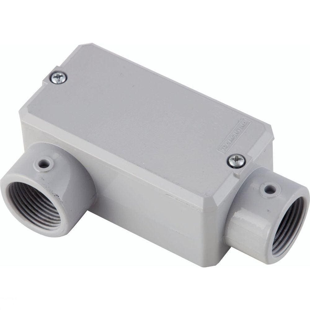 Condulete Fixo Tipo ”lr” Tramontina 1.1/2” - Com Tampa - Sem Rosca - Com Pintura Tramontina
