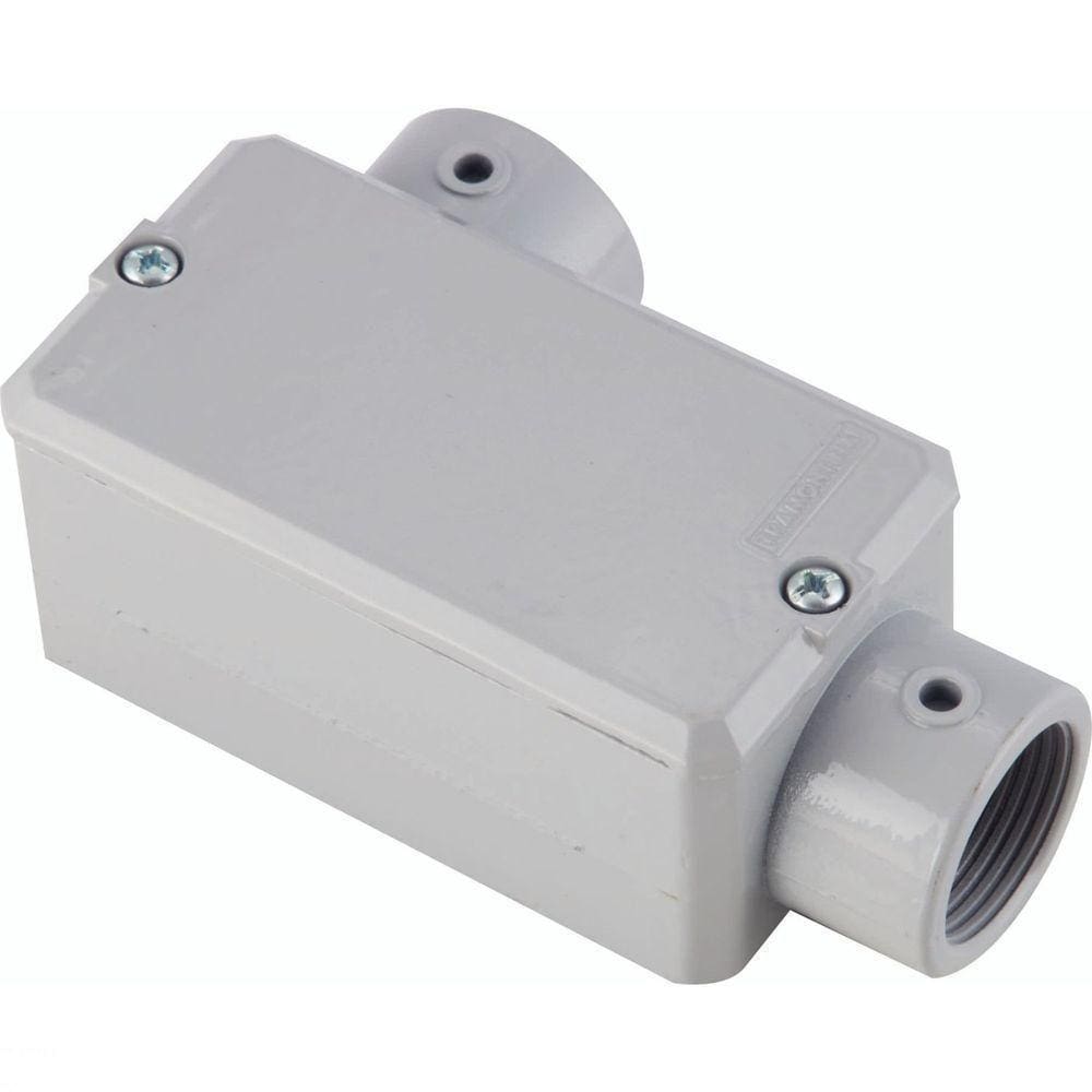 Condulete Fixo Tipo ”ll” Tramontina 1.1/2” - Com Tampa - Com Rosca Bsp - Com Pintura Tramontina