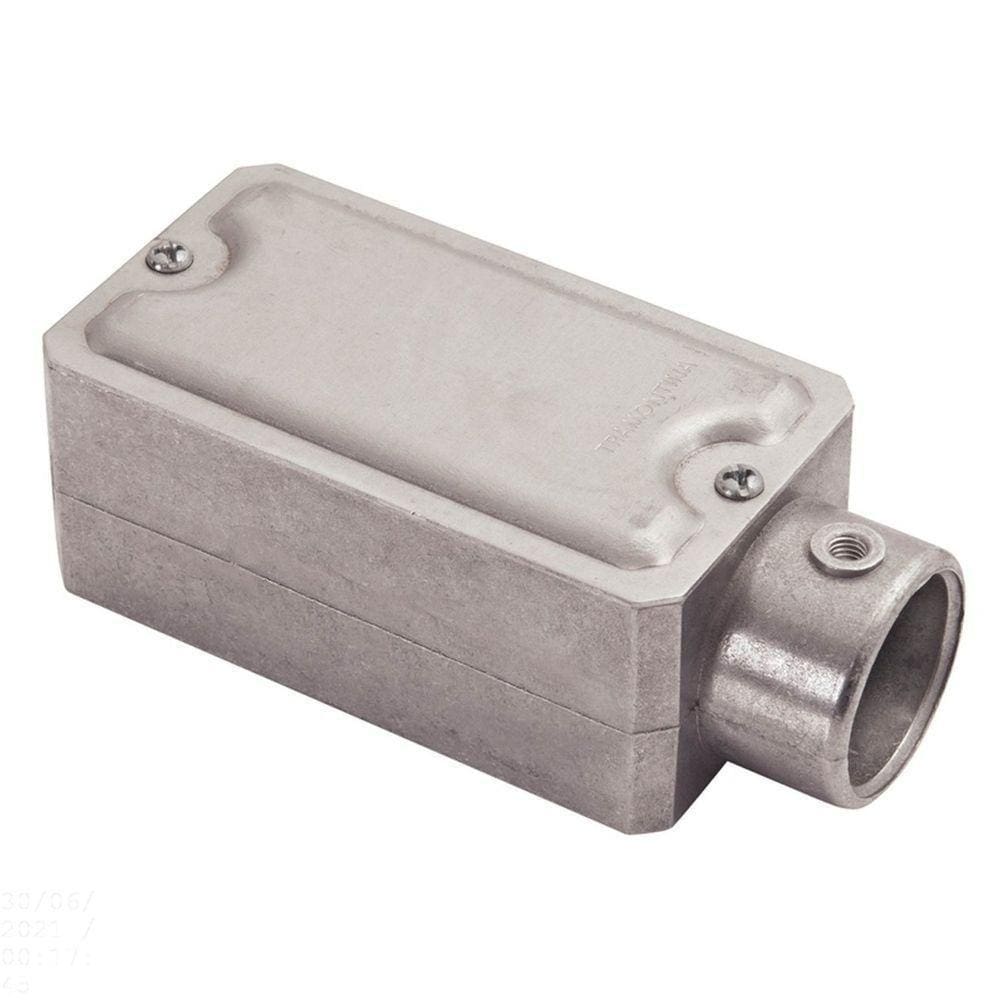 Condulete Fixo 3/4&quot; Tipo &quot;e&quot; - Com Tampa / Sem Rosca / Sem Pintura Tramontina
