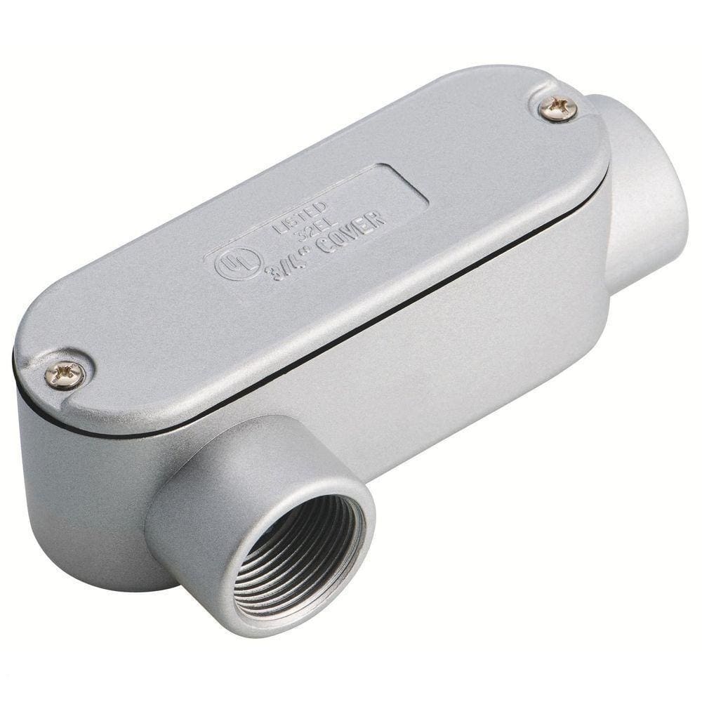 Condulete Fixo Ovalado 3/4&quot; Tipo &quot;lr&quot; - Com Tampa / Rosca Bsp / Com Pintura Tramontina