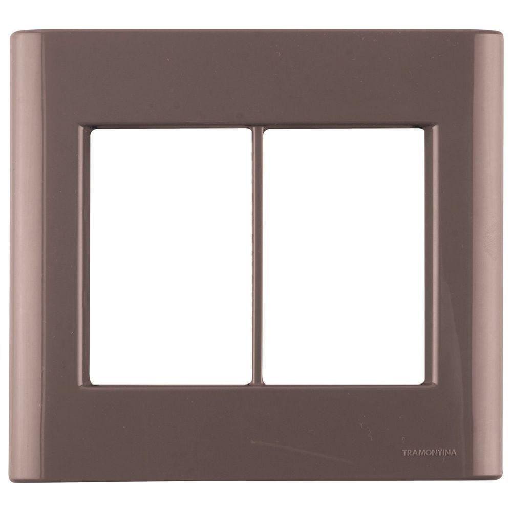 Placa 6 Postos 4x4 Tramontina Giz Café Tramontina