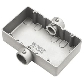 Condulete Triplo 3/4" Tipo "ct" - Sem Tampa / Sem Rosca / Com Pintura Eletrostática A Pó Tramontina