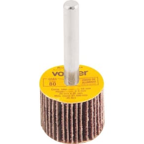 Roda De Lixa 25X20Mm Com Haste G80 - Vonder