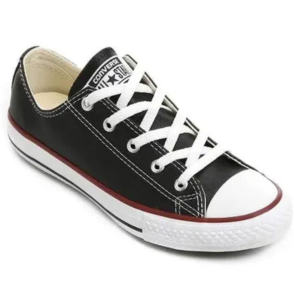 Tênis All Star Converse Cano Baixo Preto Original Ct0446