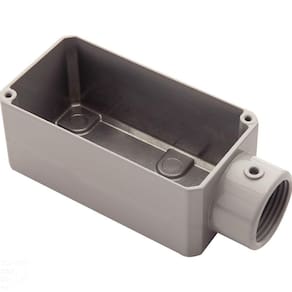 Condulete Fixo 1" Tipo "e" - Sem Tampa / Rosca Bsp / Com Pintura Eletrostática A Pó Tramontina