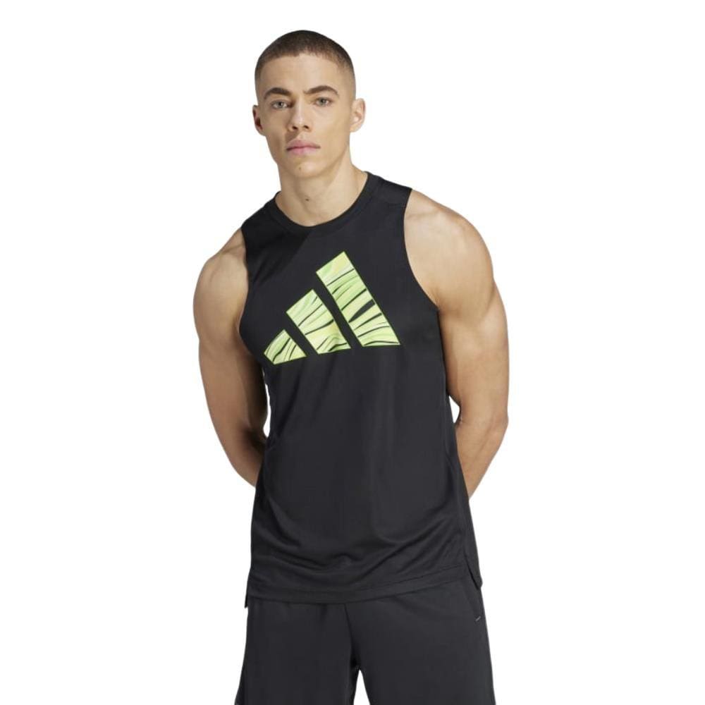 Regata Adidas Masculina Big Logo Academia Fitness Dry