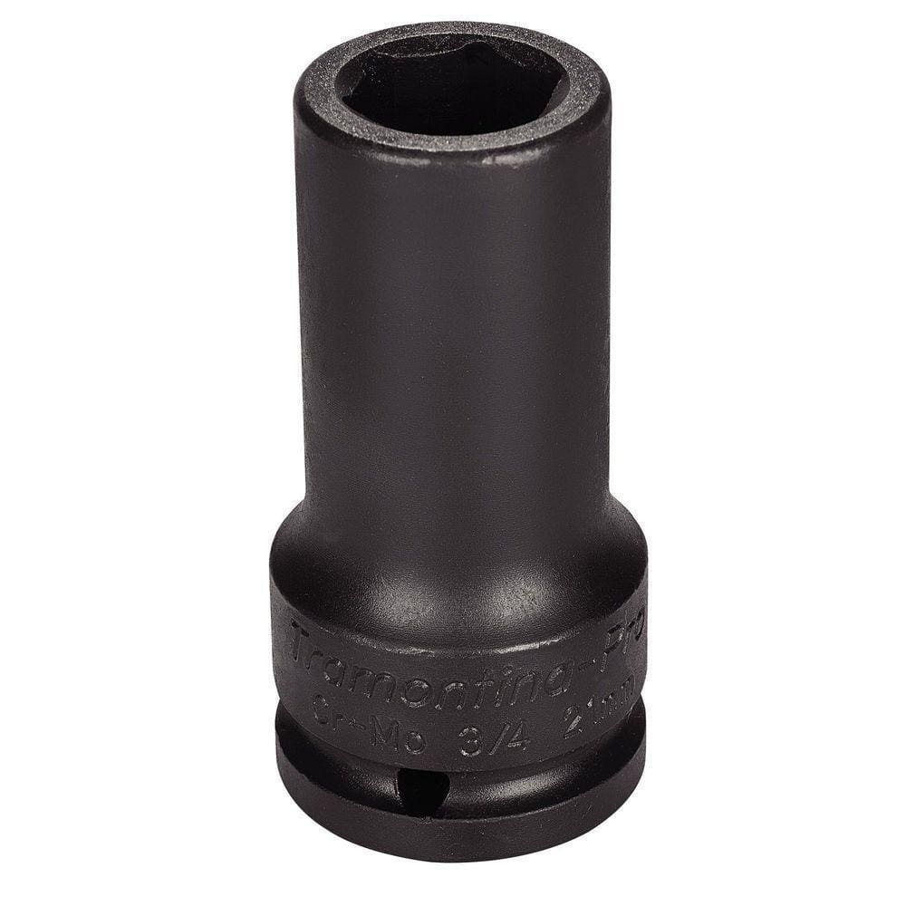 Soquete De Impacto Sextavado Longo Em Aço Cromo Molibdênio 27 Mm - Encaixe 3/4`` Pro