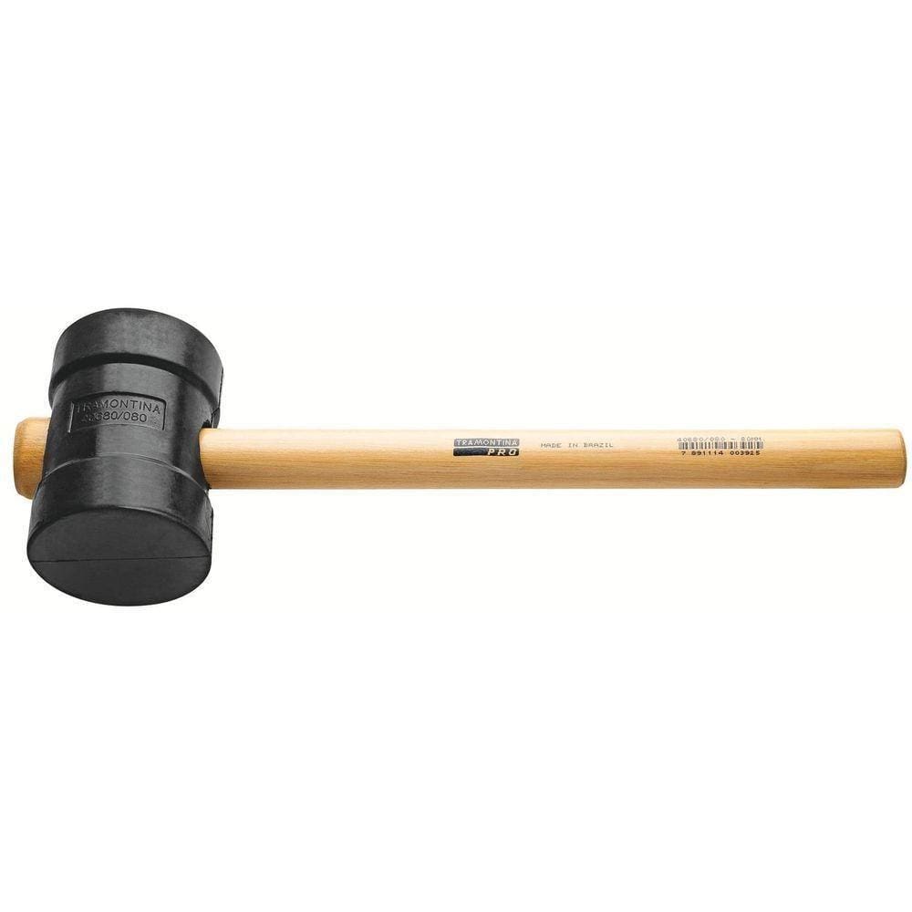 Martelo Borracha Preta 580 G Tramontina Pro Tramontina
