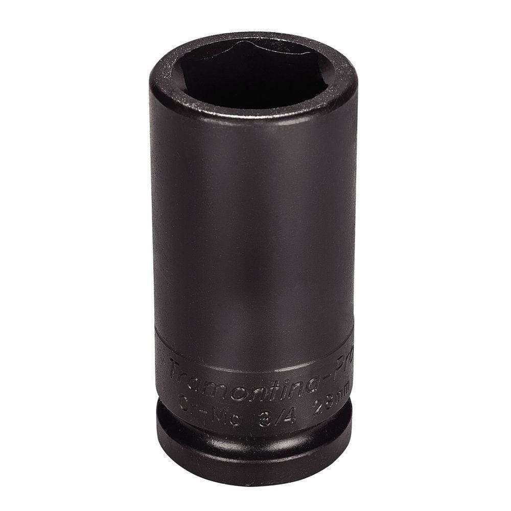 Soquete De Impacto Sextavado Longo Em Aço Cromo Molibdênio 30 Mm - Encaixe 3/4`` Pro